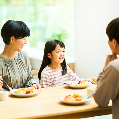 ご家族それぞれの食事を摂る時間帯