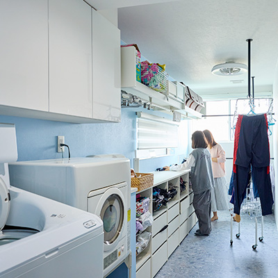 いつ洗濯して干して片づけるか