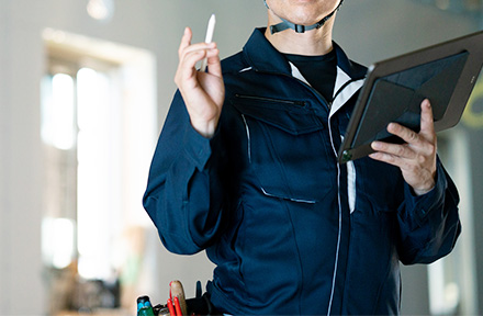 第三者機関による仕上がり検査