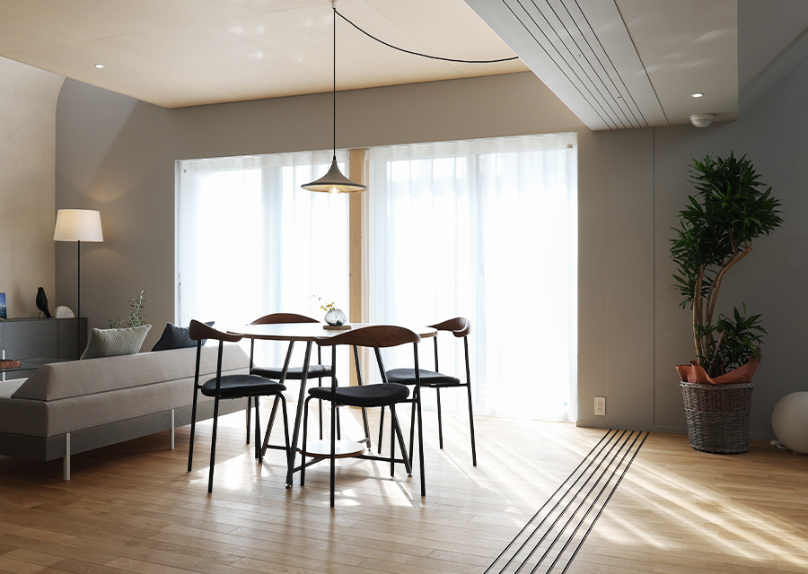 カネックスホームでは、デザイン性や自由度だけではなく、住宅性能にもこだわった家づくりをしています。